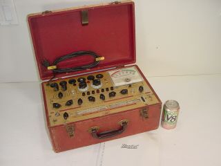 Vintage Hickok 600a 600 A Dynamic Mutual Conductance Tube Tester Checker Project