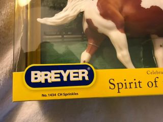 BREYER 2012 1434 CH Sprinkles Spirit Of The Horse Limited Edition 2