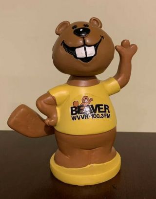 Beaver 100.  3 Wvvr - Fm Bobblehead Doll Radio Station