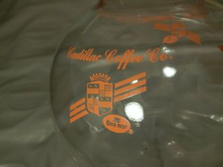 Cadillac Coffee Co.  Wilbur Curtis Glass Coffee Pot Decanter Vtg Dine Mor Htf