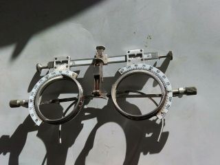 Vintage American Optical Co (aoc) Optometrist Eyeglass Lens Measurement Glasses