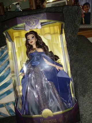 Disney Limited Edition 2000 17” Doll Vanessa The Little Mermaid 30th Anniversary