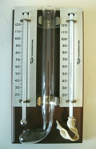 Vintage Taylor Hygrometer / Fisher Scientific Company