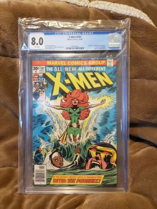The X - Men 101 Cgc 8.  0 White Pages (oct 1976,  Marvel)