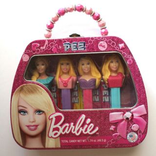 Barbie Limited Edition Pez Dispenser In Tin