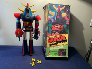 Vintage Mattel Shogun Warriors Raydeen No.  9859 1976 W/ Box Japan Robot