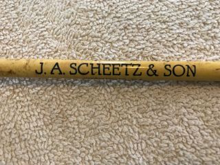 J.  A.  SCHEETZ & SON Dairy Vintage Advertising Pencil,  Stevens,  Pa. 2