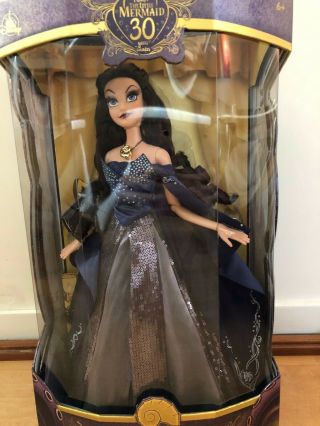 Disney Limited Edition 2000 17” Doll Vanessa The Little Mermaid 30th Anniver Nib