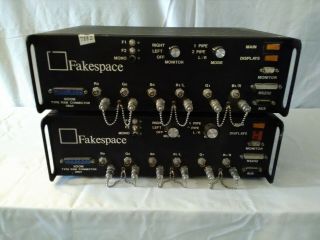 Fakespace - 1980s - 1990s Vintage Virtual Reality - Control Units - Boom3c