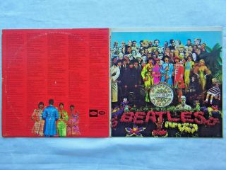 The Beatles Sgt.  Peppers 1971 Apple/capitol Smas - 2653 Orig.  Winchester Press Vg,