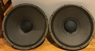 Vintage Jbl 2220b 15 - Inch Woofers 15 " Speaker 16 - Ohm