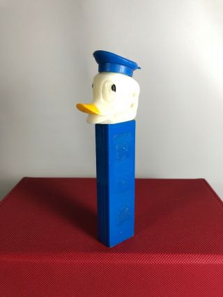 Vintage Walt Disney Donald Duck No Feet Pez Candy Dispenser Made In Austria