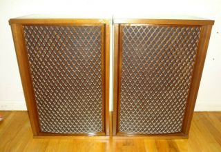 Wow Vintage Sansui Sp - 2500 Stereo Speakers Wow