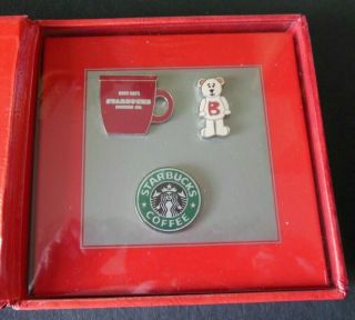 Rare Vhtf Starbucks Orig 2003 Holiday Collector 
