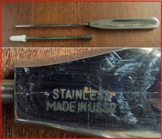 Vintage Collectible Special Metal Medical Tool Cavity Trocar Standard 231018