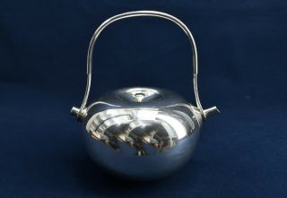 Vivianna Torun Bulow - Hube Silver Plated Teapot For Dansk 1960 