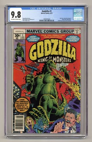 Godzilla 1 Cgc 9.  8 1977 1497207024