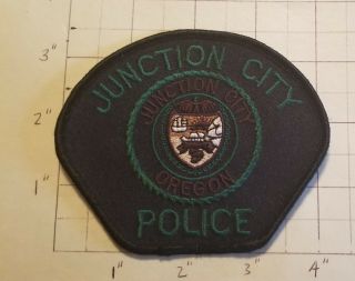 Junction City (or) Police Department Patch