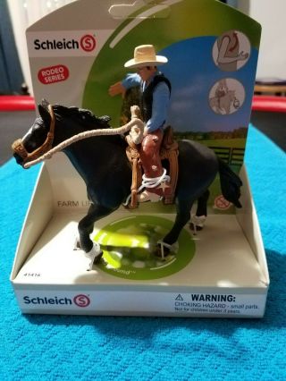 Schleich Rodeo Series Saddle Bronc Riding (nrfb)