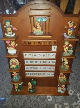 Danbury Winnie The Pooh Retired Calendar