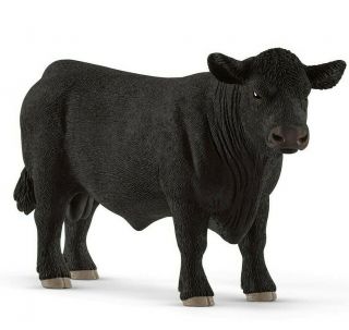 Black Angus Bull Realistic 13879 Schleich Anywheres A Playground