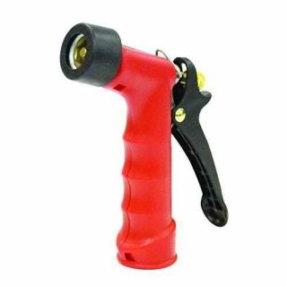 Gilmour 572tfr Commercial Insulated Grip Nozzle With Threaded Front,  Red