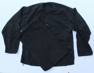 Special Forces / Sog Veteran Attributed Ciso Black Uniform Set