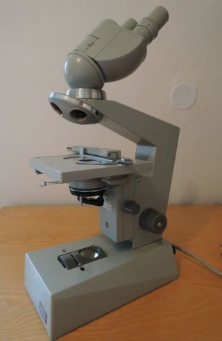 Vintage Carl Zeiss Jena Microscope Mikroskop Ergaval Spare Parts