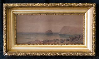 Pennsylvania Listed Artist William Trost Richards (1833 - 1905) Watercolor