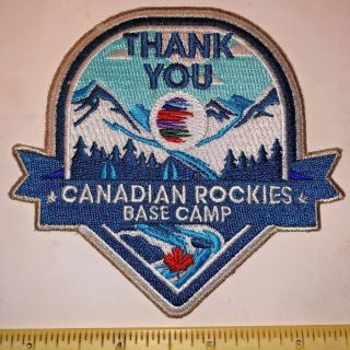 Charlie Basecamp Thank You Ist Staff Badge Patch 2019 24th World Scout Jamboree