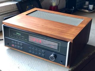 McIntosh MR - 7082 AM/FM Stereo Tuner Pristine w/ Vintage Walnut Cabinet 3