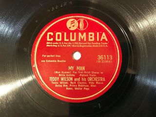 Columbia 36113 Teddy Wilson / Billie Holiday (can 