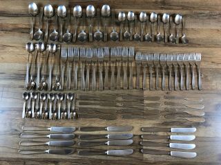 Wmf Frasers Cromargan Germany 89 Pc Stainless Flatware Set 12 Settings See Desc