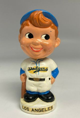 Vintage 1962 Los Angeles Dodgers Mini Bobblehead Nodder