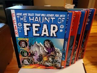 Complete The Haunt Of Fear Ec Library 5 Volume Set Hc W Slipcase Russ Cochran