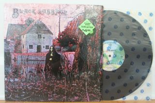 Black Sabbath Lp “self Titled” Warner Bros 1871,  Palm Tree Lbl Vg,  Shrink