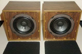 Vintage Auratone 5c Sound Cube Pair