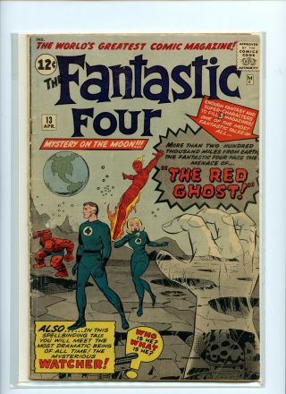 Fantastic Four (vol.  1) 13 - " The Fantastic Four Versus The Red Ghost "