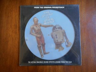 1977 Star Wars - The Story Of Star Wars - Vinyl Lp Picture Disc