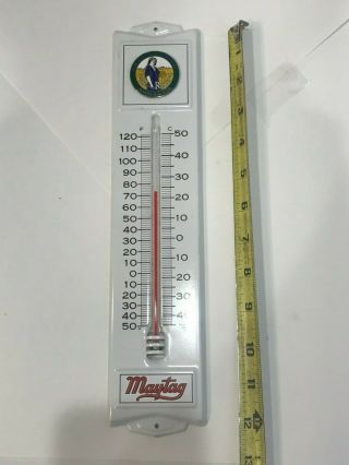 Vintage Maytag Thermometer Advertising " The Ruth " Engine Logo/crest Collectible 2