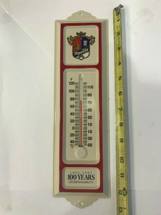 Vintage Maytag Thermometer Advertising Oil Gas Engine Logo/crest Collectible 7
