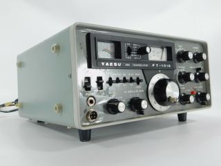 Yaesu Ft - 101e Vintage Tube Hybrid Ham Radio Transceiver  Sn 330550