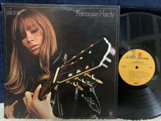 Francoise Hardy - Alone Lp (1970,  Reprise) Vg,  /vg,  Tan Label Stereo