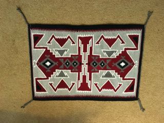 Navajo Rug,  Excl Cond,  Loretta John Weaver,  32 " X 22 1/4 ",  Vintage