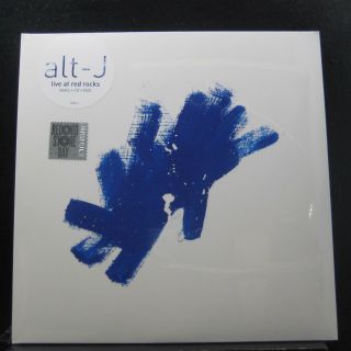 Alt - J - Live At Red Rocks 2 Lp 75678666643 Rsd Blue Vinyl W/cd & Dvd