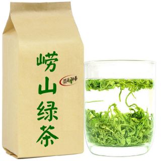 Chinese Tea Laoshan Green Tea Shipping茶耶棒 崂山绿茶50g×2袋 山东青岛 崂山雪青春茶 特级浓香 Ths01