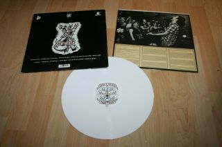 FRANK TURNER POETRY OF THE DEED 2009 US LIMITED EDITION WHITE VINYL LP 2