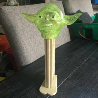 2005 Star Wars Yoda Limited Edition Giant Pez Dispenser Collectible