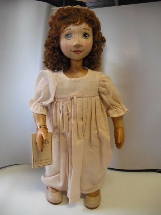Xenis Musical Wooden Doll - Wendy From Peter Pan - Le 48 Of 125