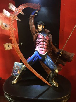 Custom 1/4 Scale Gambit Marvel Xmen Statue